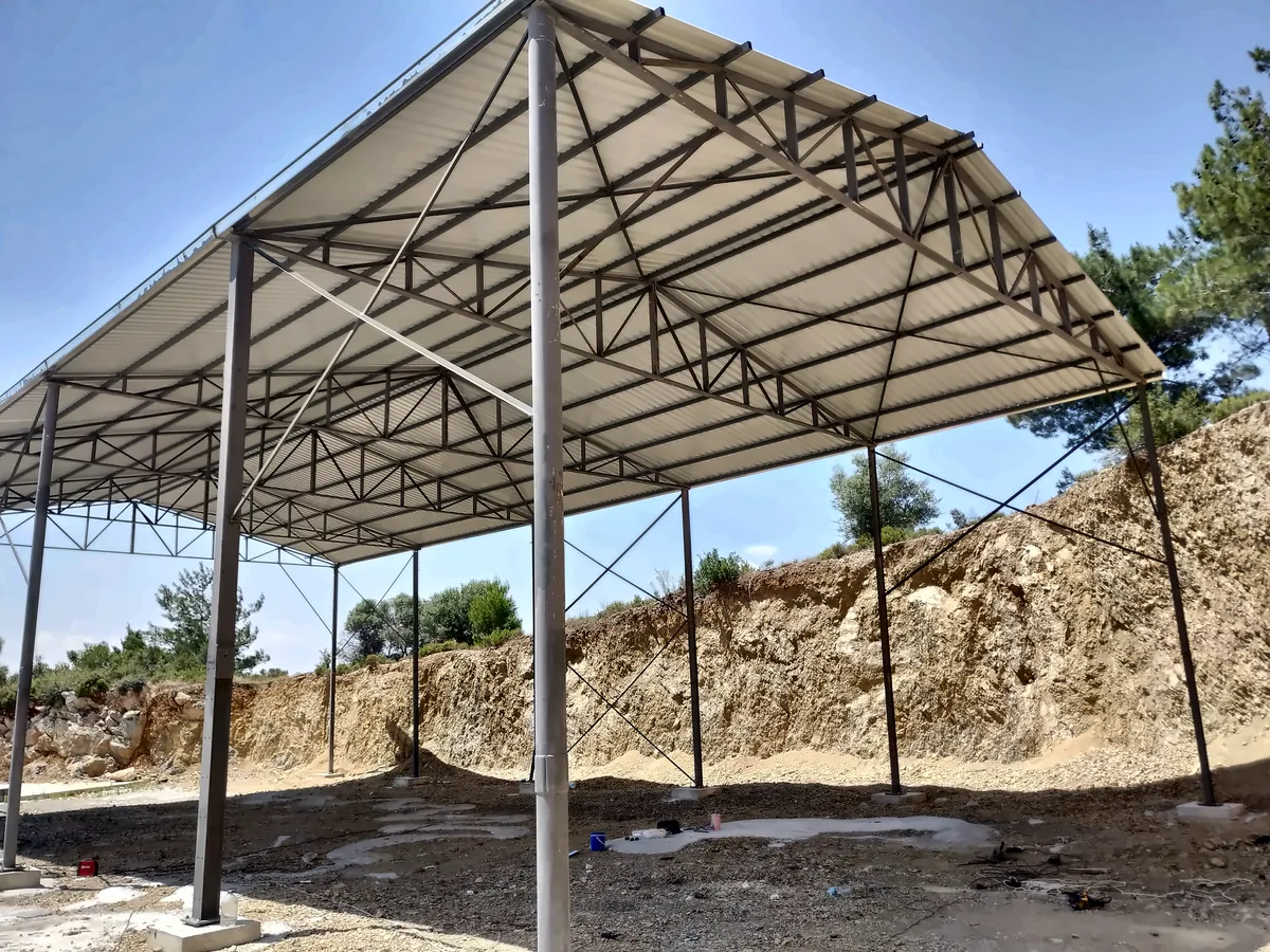 Açık Depolama Sundurması